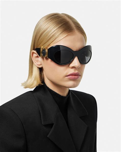 versace wrap|Wrap Sunglasses Black .